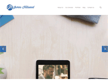 Tablet Screenshot of jameshillwood.com